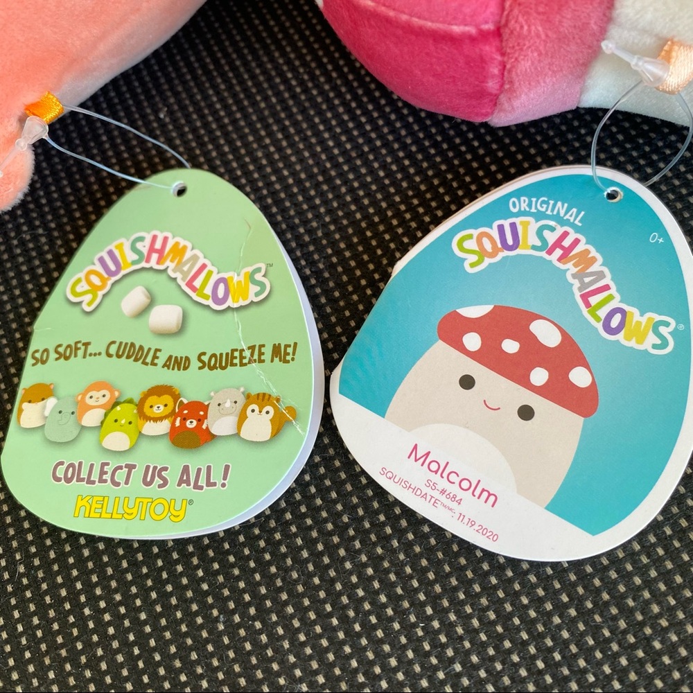 NWT 2 rare 5” squishmallows Malcom and Elton - Picture 4 of 9